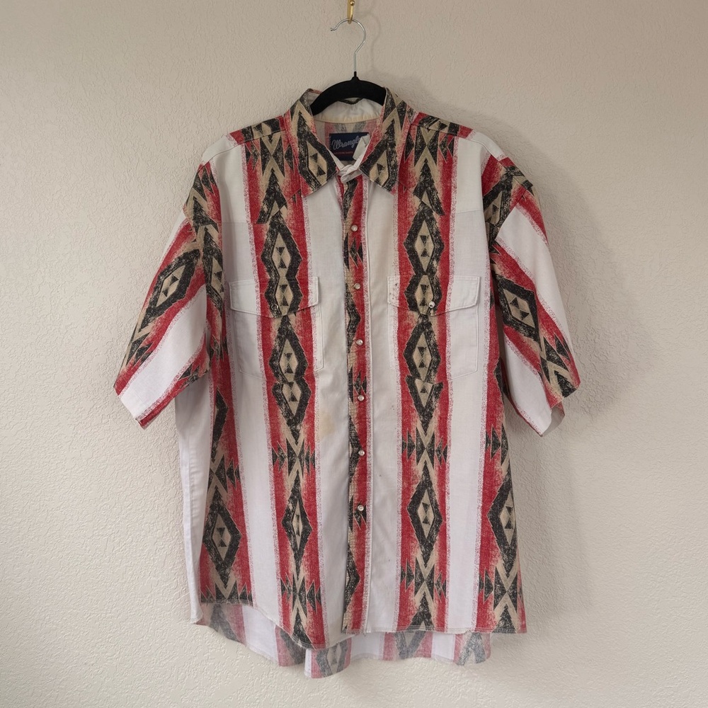 Vintage Wrangler western shirt - Picture 9 of 16
